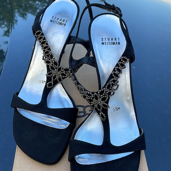 Stuart Weitzman Evening wear shoes! With rhinestones 🎉💎! Lots of live left! - Picture 2 of 4
